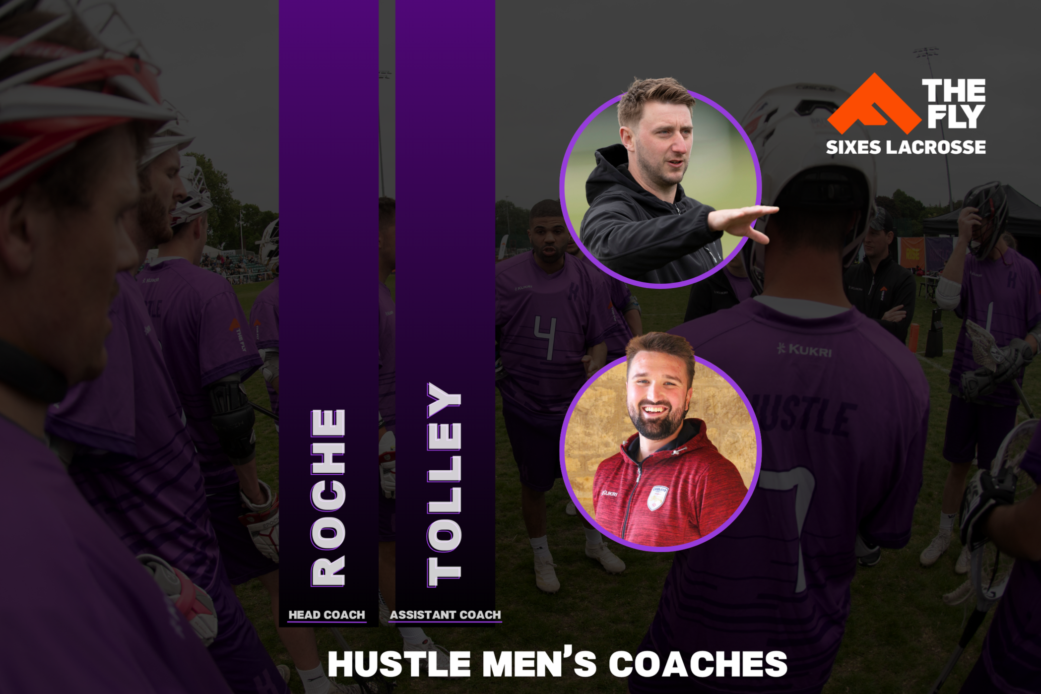 Tom Roche &amp; Matt Tolley named Hustle Men’s Coaches at The Fly 2026