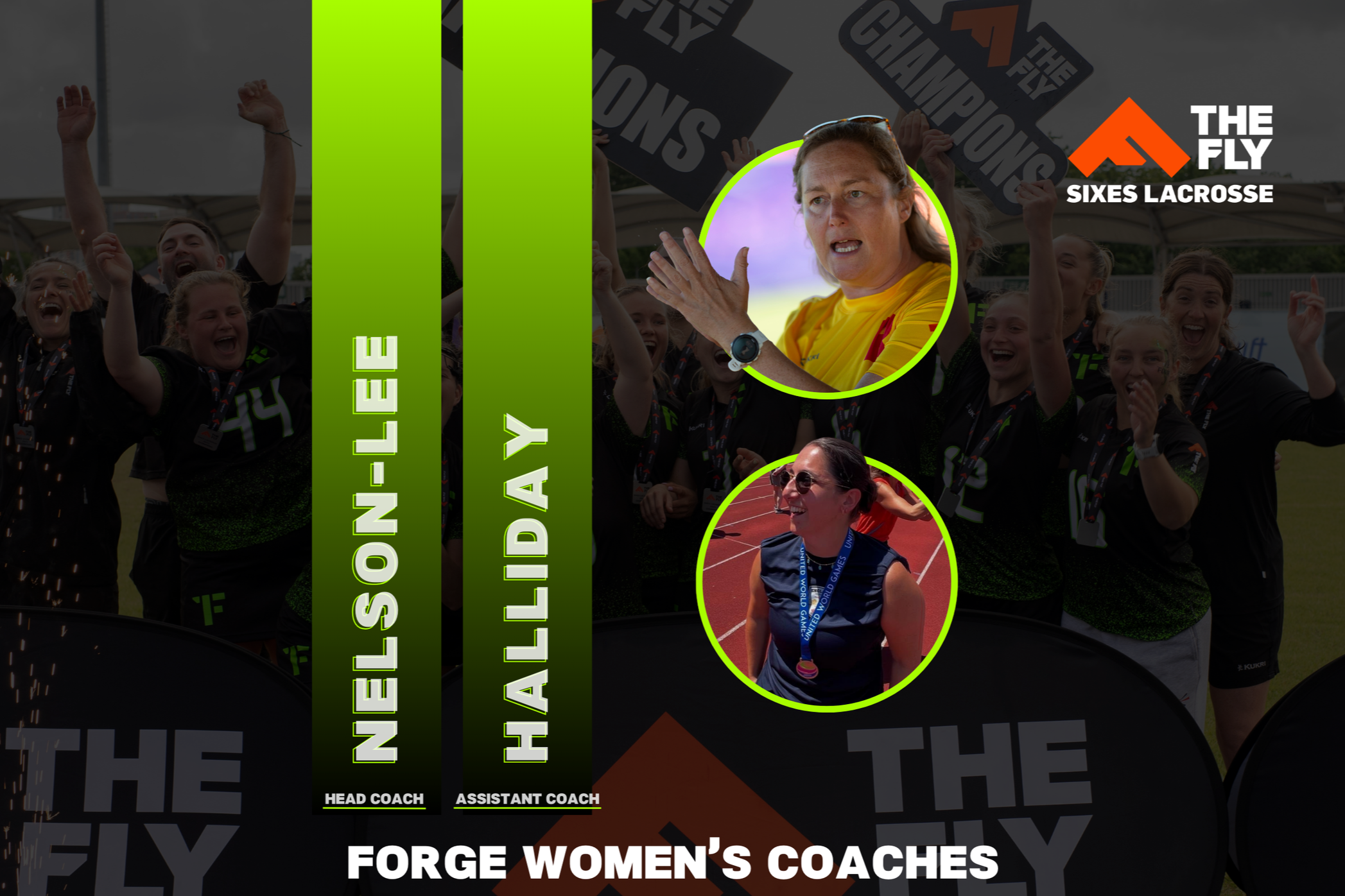 Kate Nelson-Lee &amp; Lucy Halliday announced as Forge Women coaches for 2026