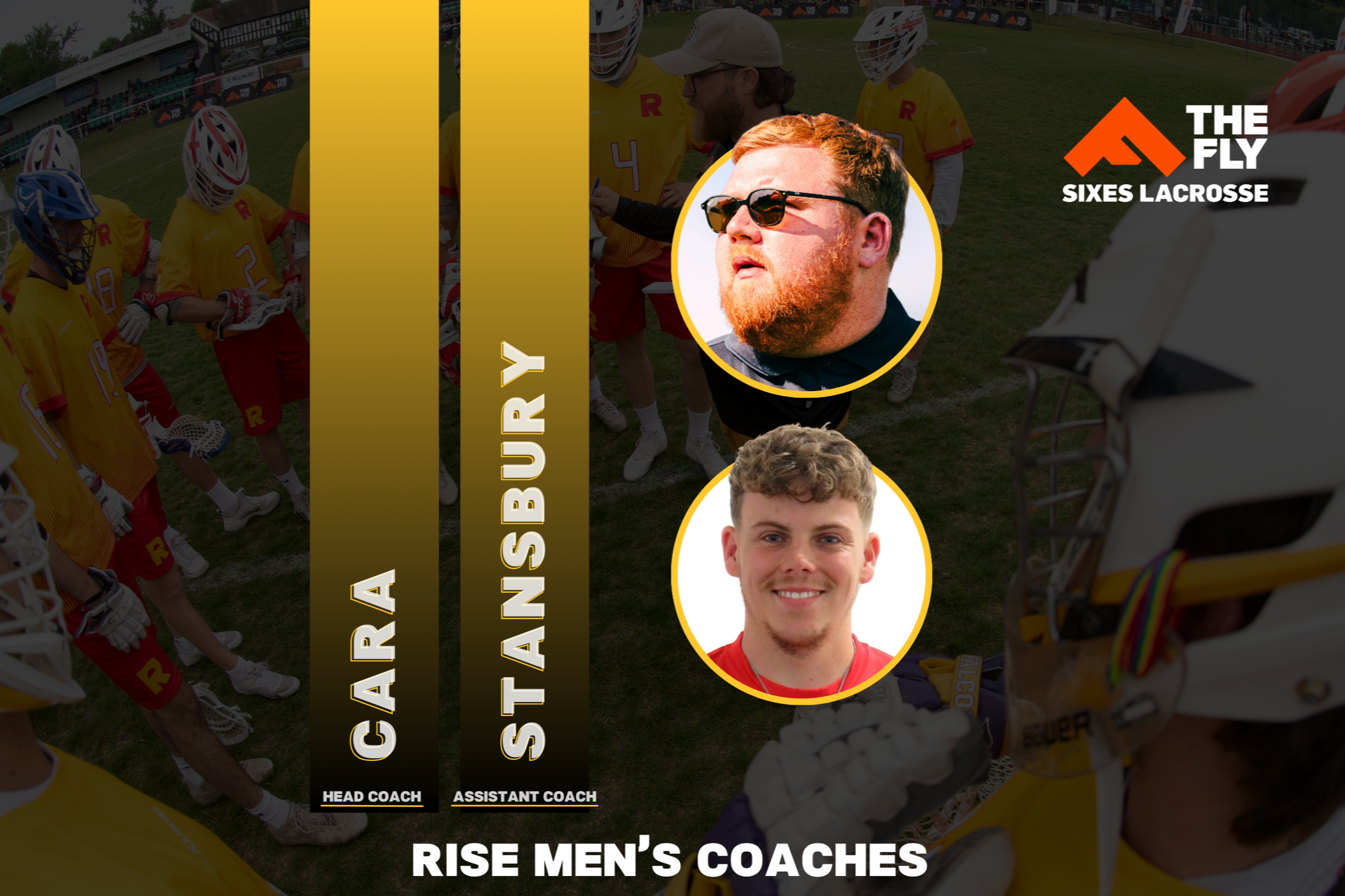 Vince Cara and James Stansbury announcement graphic