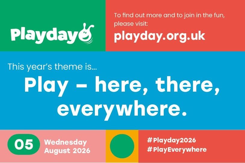 Playday 2026: Play – here, there, everywhere!