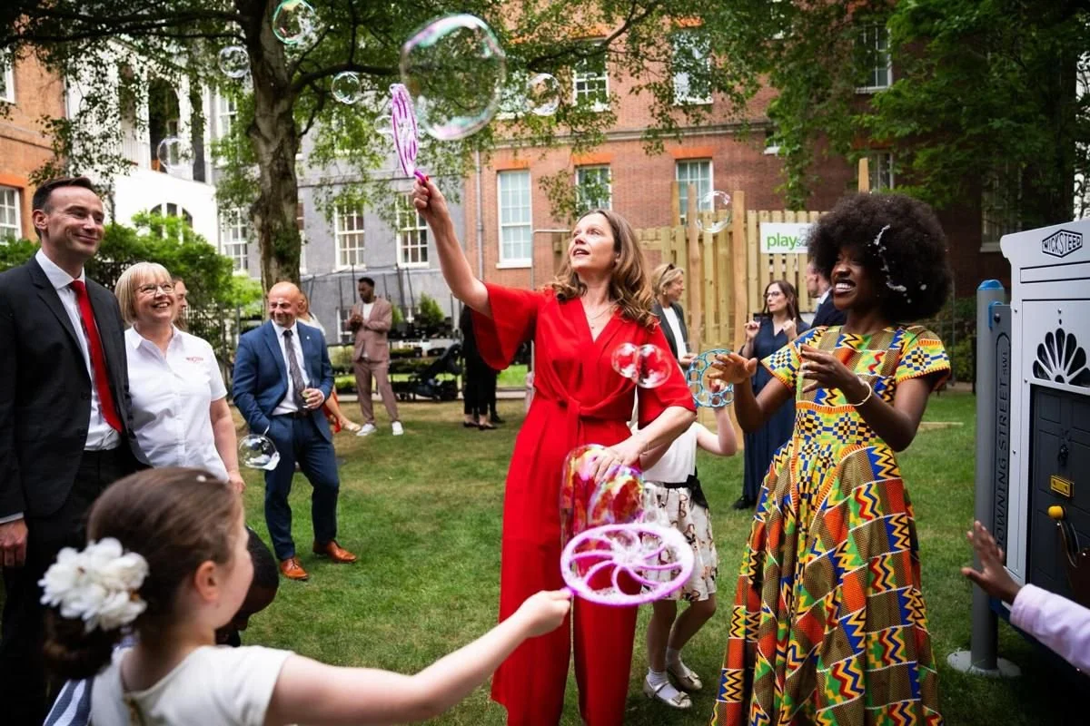 Bringing the power of play to the doorstep of power! 