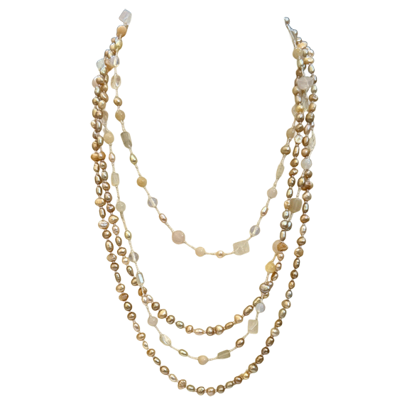 Set of Two Necklaces - Pastel Tones