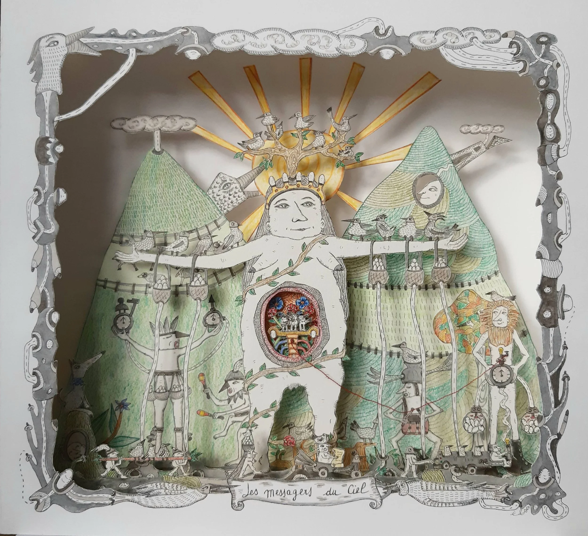 Les messagers du ciel ..33x30.jpg