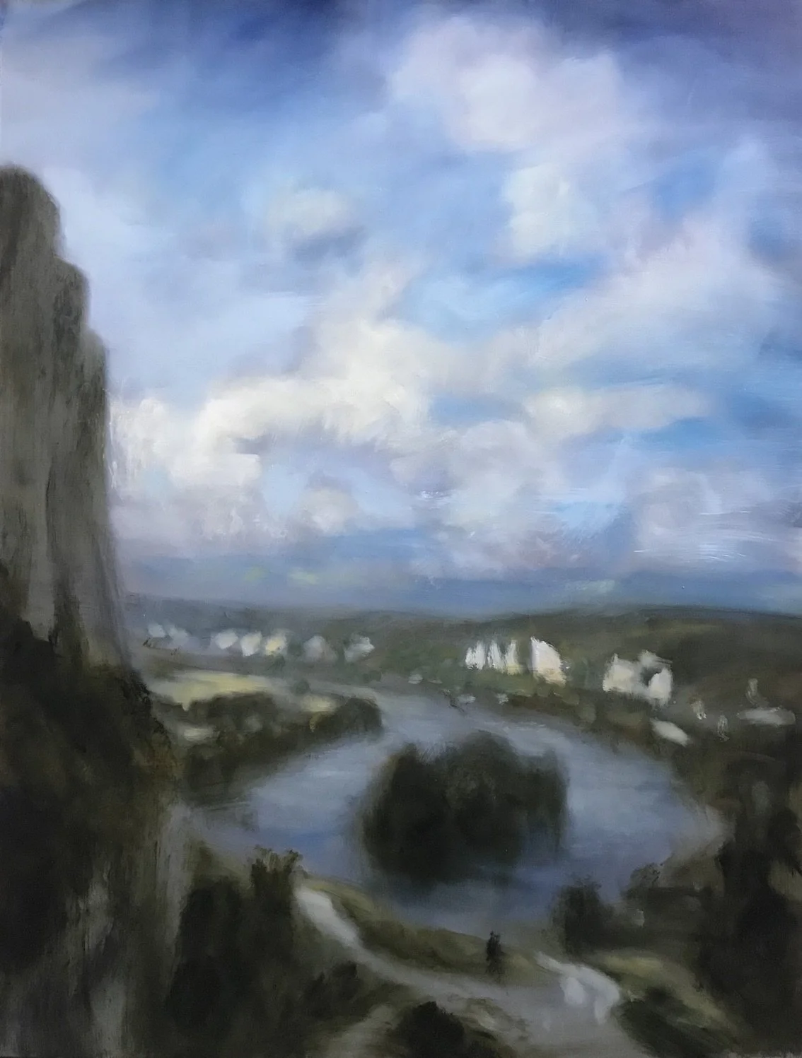 Les Andelys huile sur toile 116x89cm 2020 5400 euros .jpeg