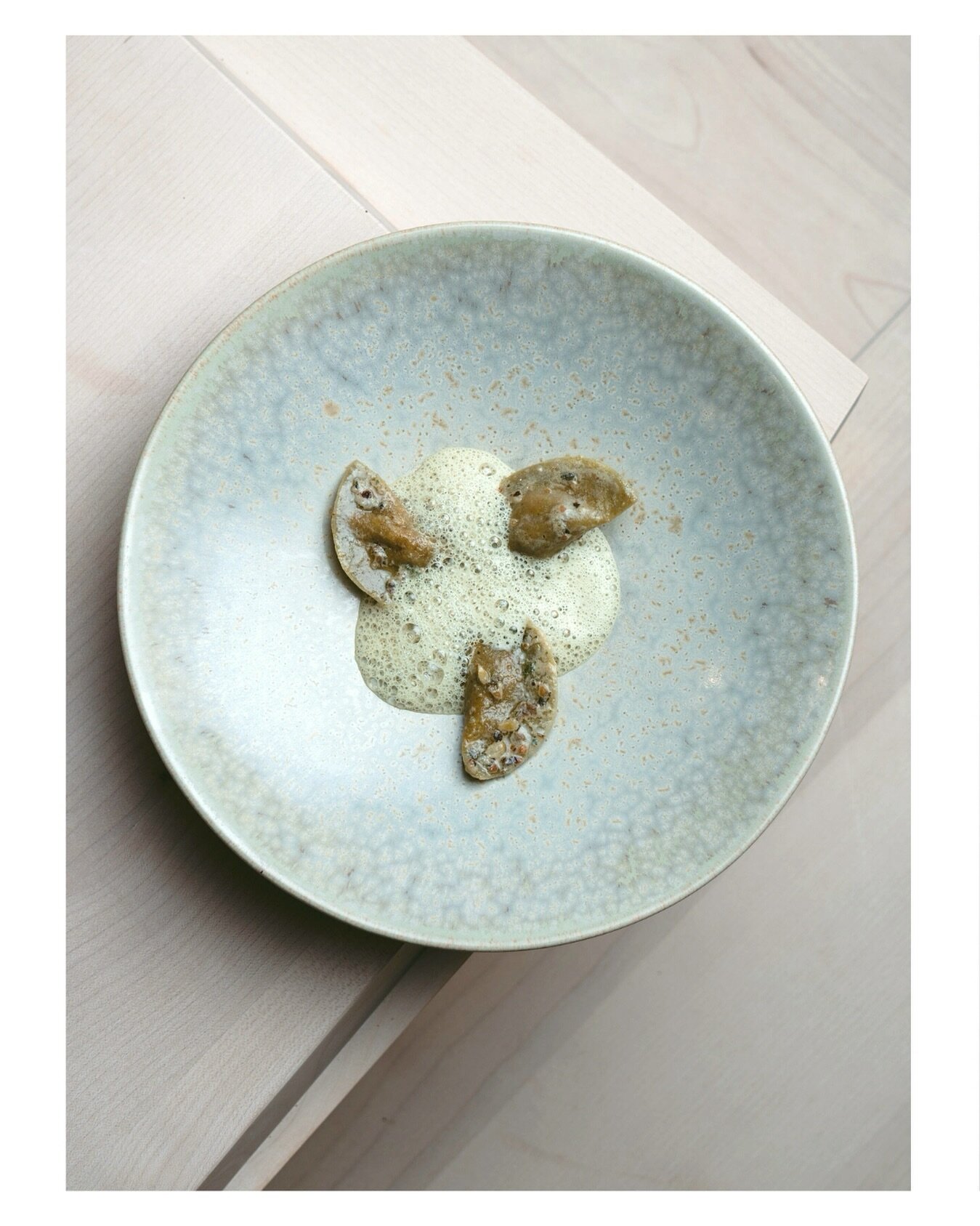Veganuary - Our entirely pumpkin based dish.

Pumpkin - Sage

Reservations- link in highlights 
 
#MICHELINguideswiss #MICHELINstar
#oneMICHELINstar #gaultmillau
#OZ #vegetarian #andreascaminada
#caminadagroup
#furstenauthesmallestcityintheworld
@and