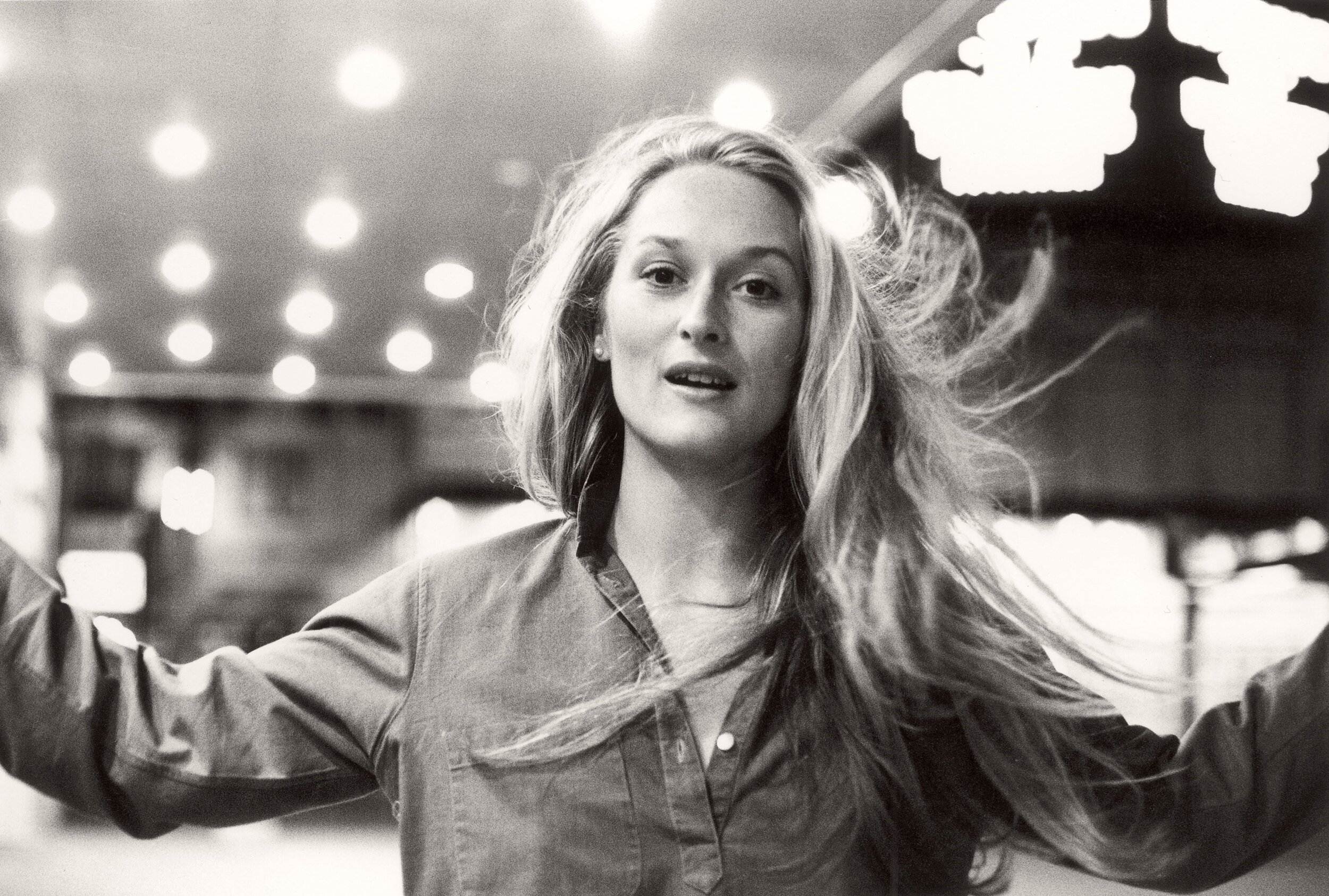 Meryl Streep by Duane Michals, 1975