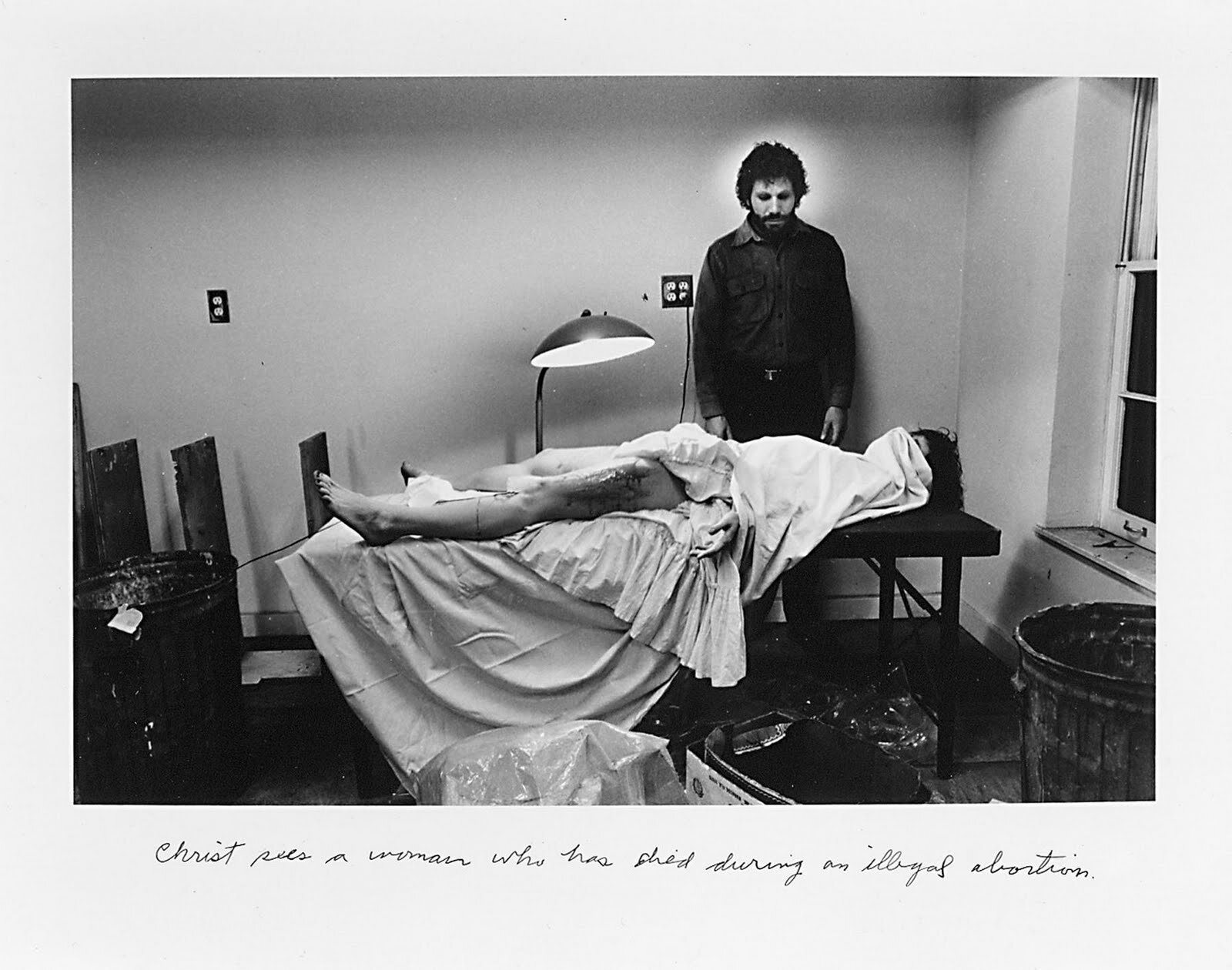 From the series, "Christ in new York," 1981.