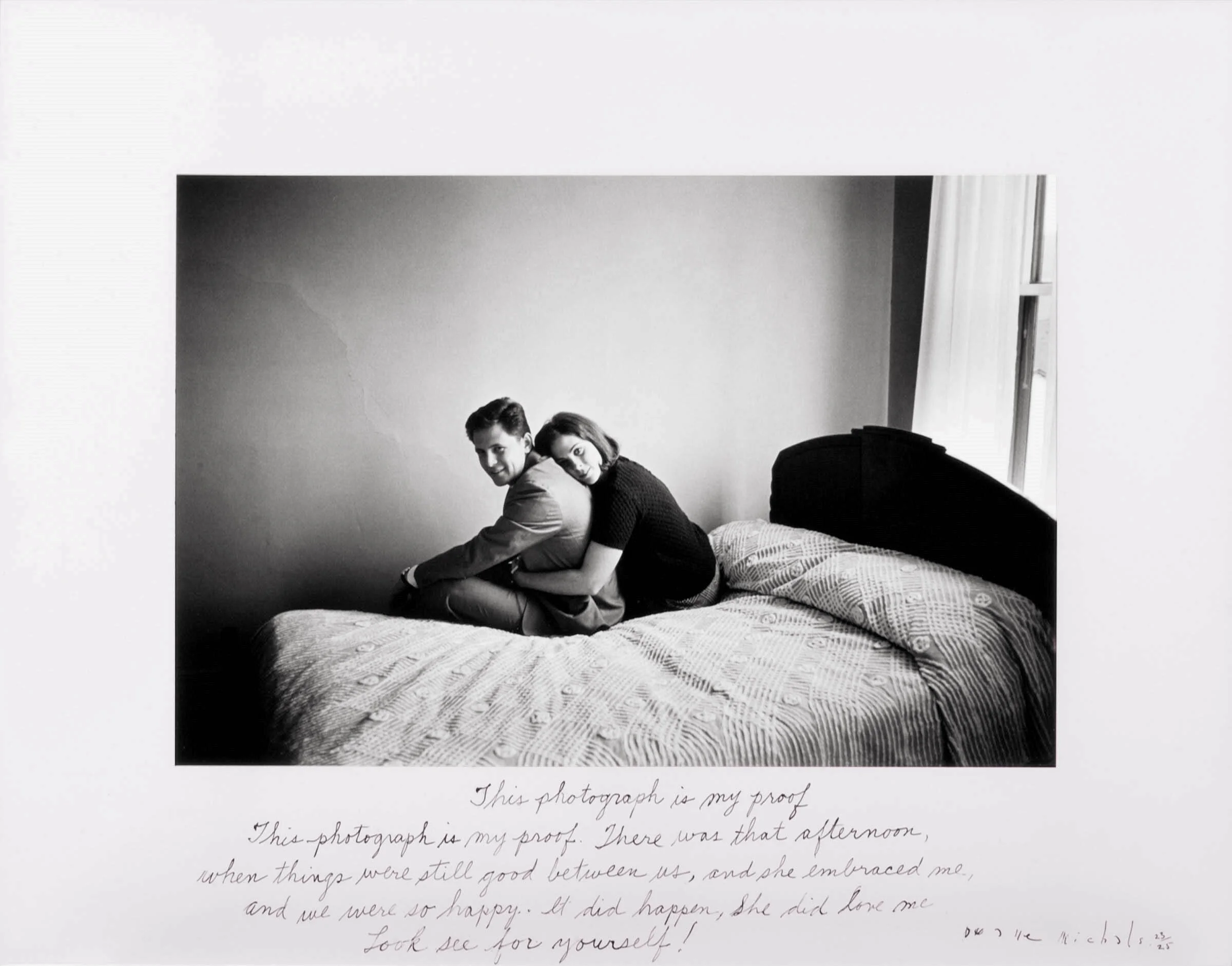 "This photograph is my proof", 1967.