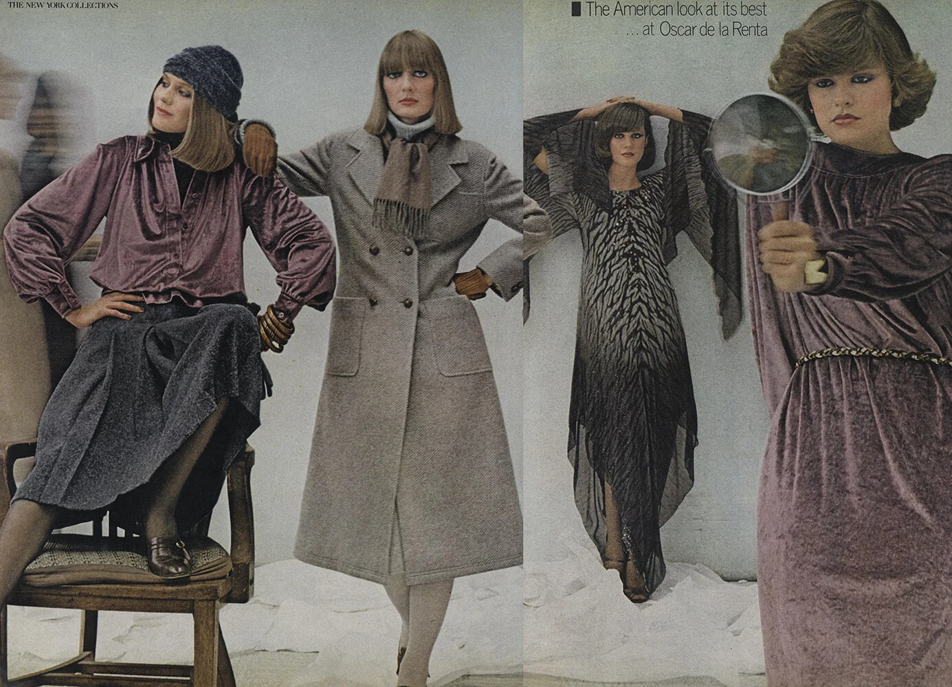 Editorial by Duane Michals for Vogue, September 1975.