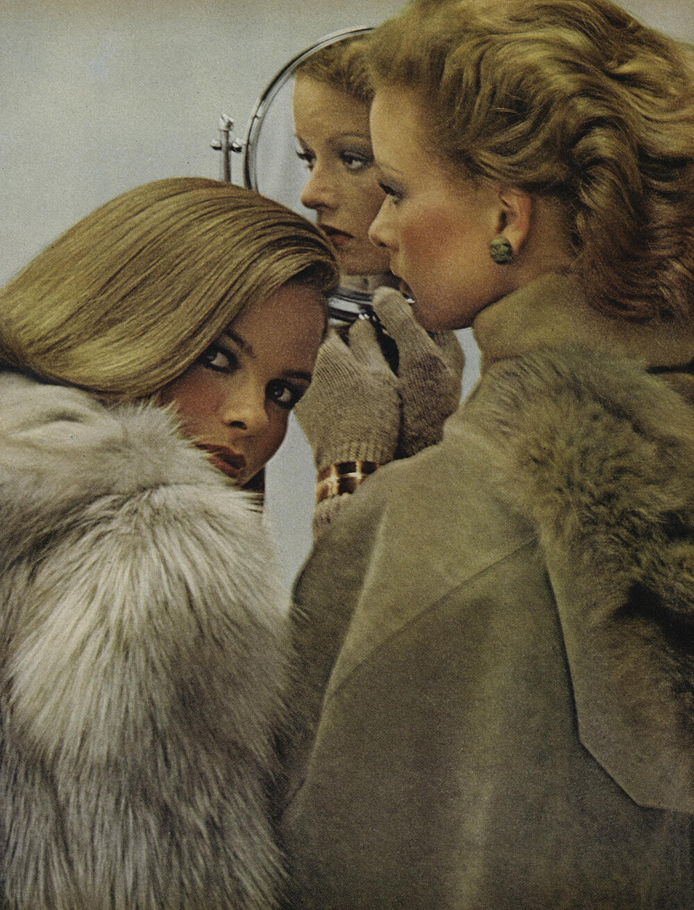 Beauty for Vogue, October 1975.