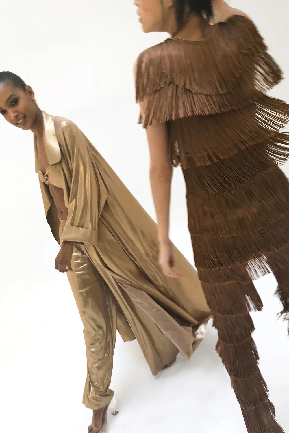 From Norma Kamali's Pre-Fall 2018 collection.