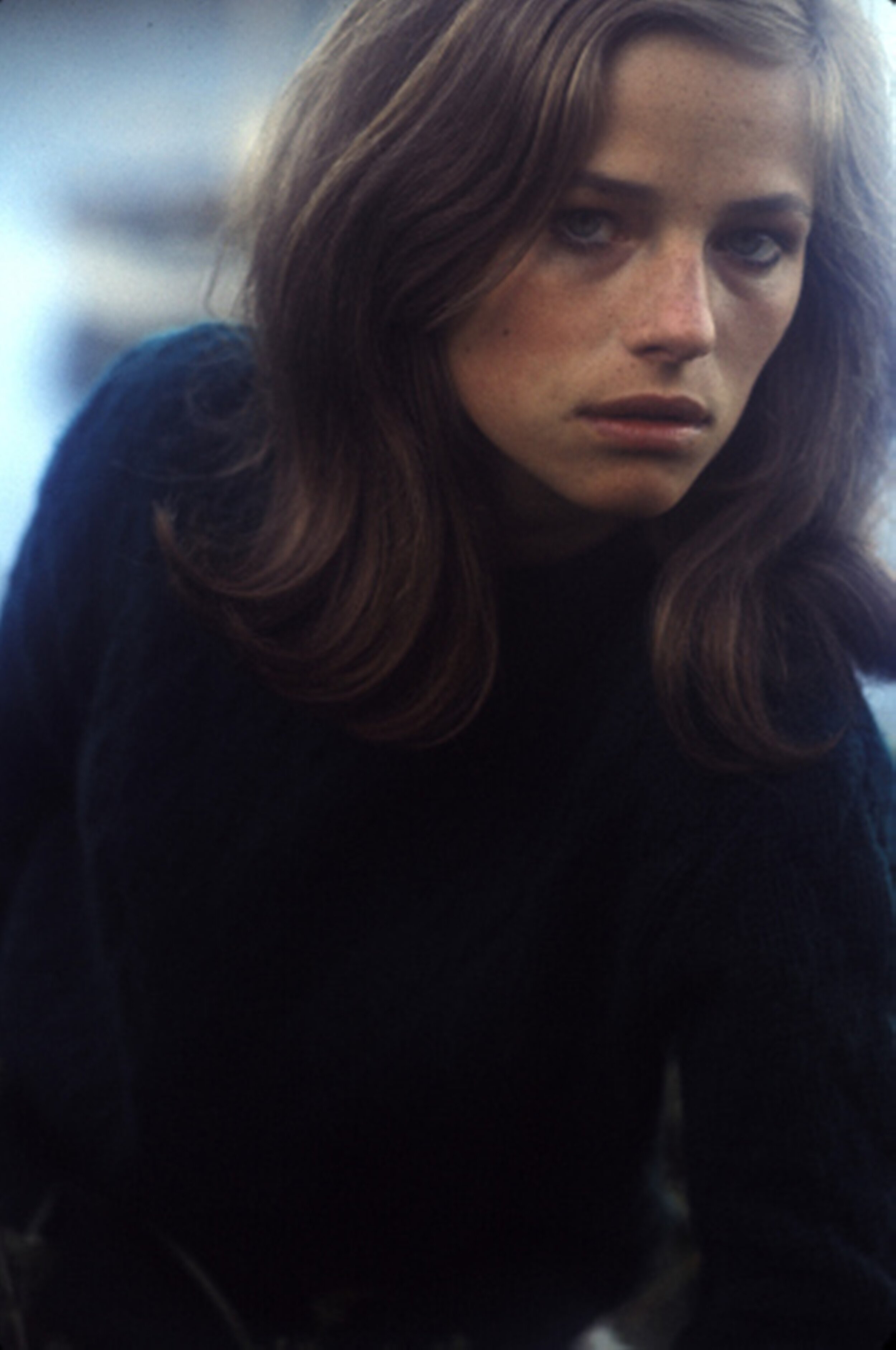 Charlotte Rampling, 1965. Photo by Jerry Schatzberg.