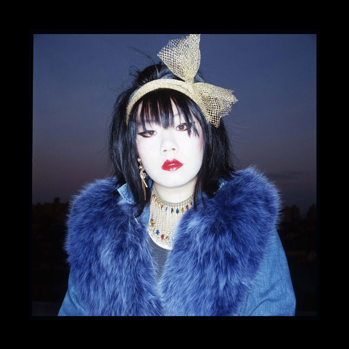 Anna Sui photographed by Edo Bertoglio, 1981.