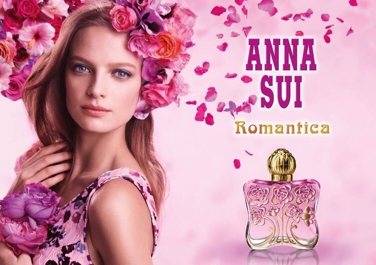 Anna Sui "Romantica" perfume, which launched in 2015.
