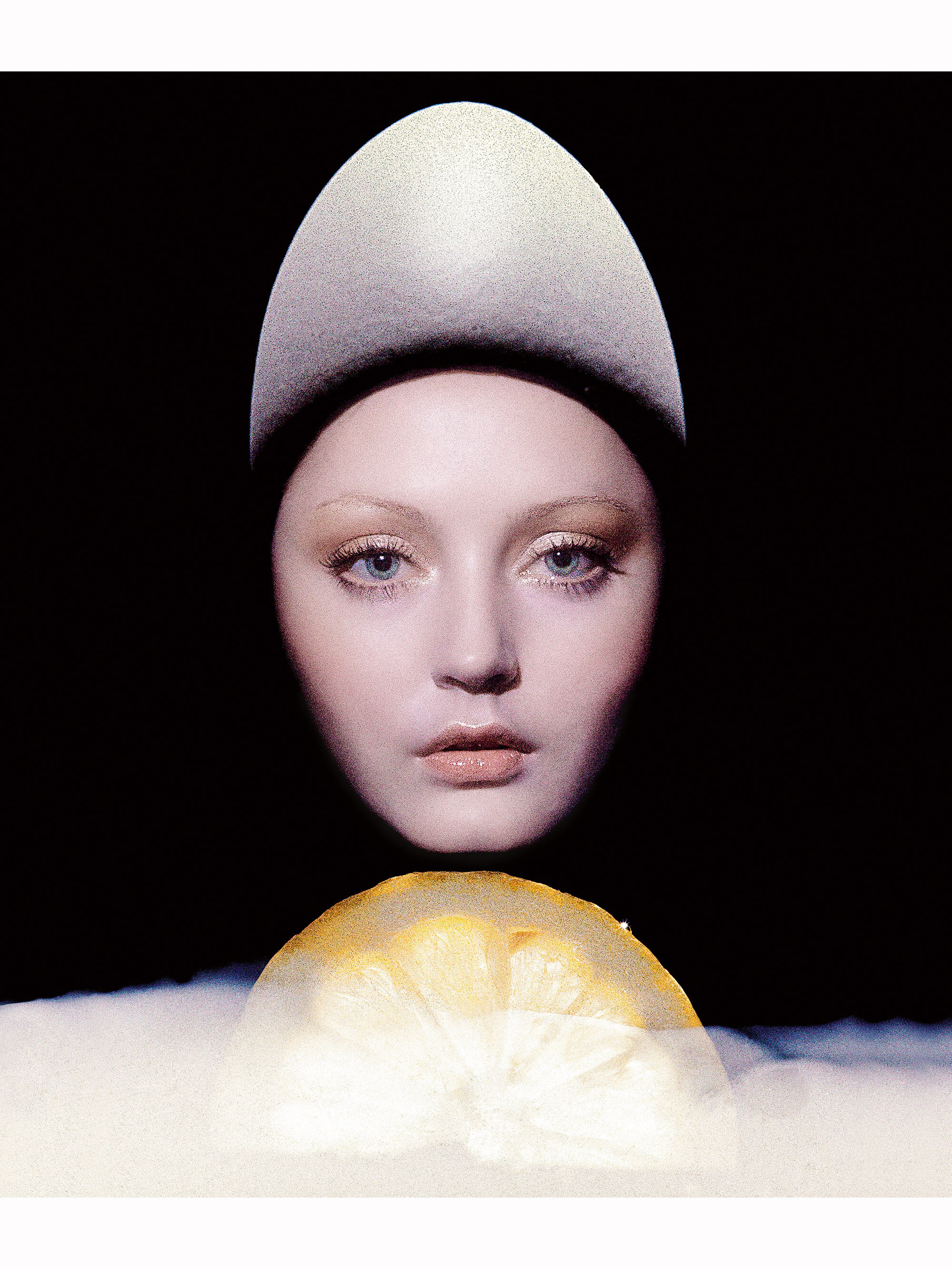 “Beauty Timing” by Clive Arrowsmith for Vogue UK, April 1973.