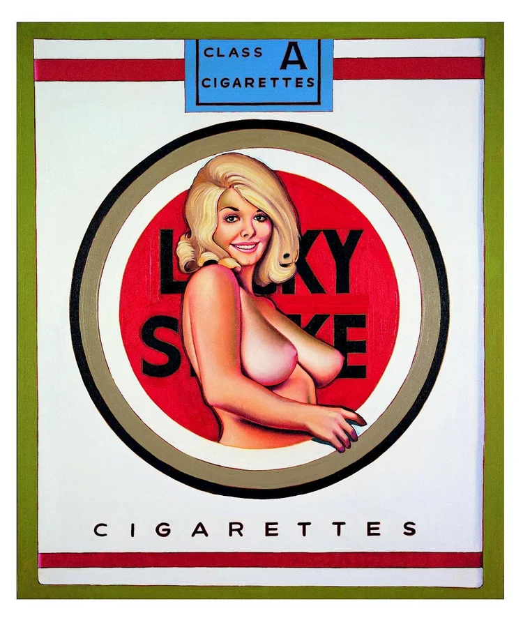 mel ramos tobacco red Episode 10: Mel Ramos — Sighs and Whispers Podcast