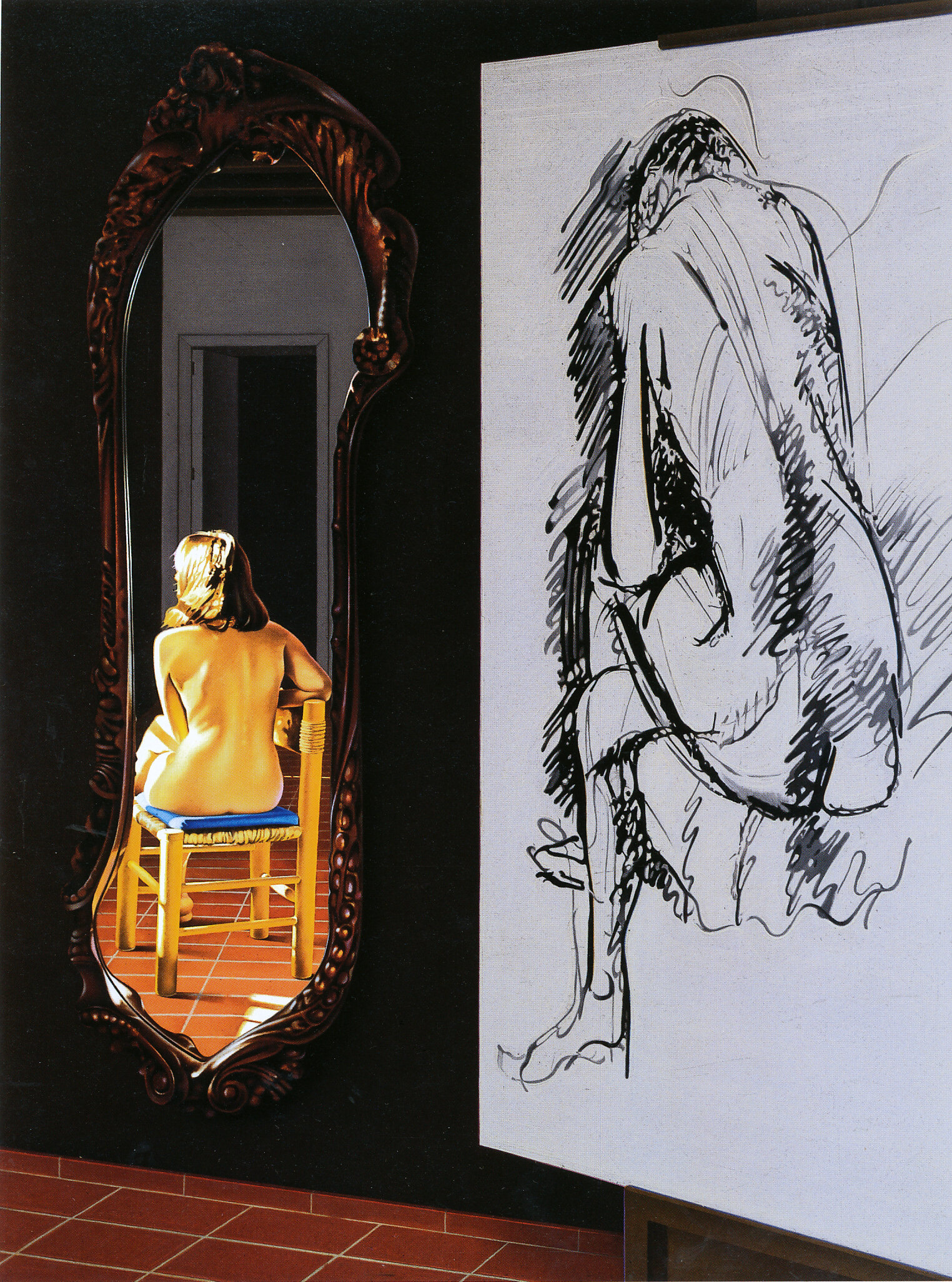 "The Drawing Lesson #4", 1989.