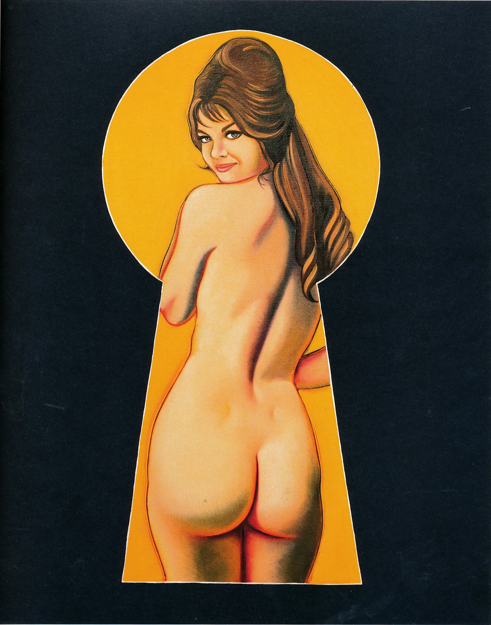 "Peek-a-boo, Brunette #2," 1964.