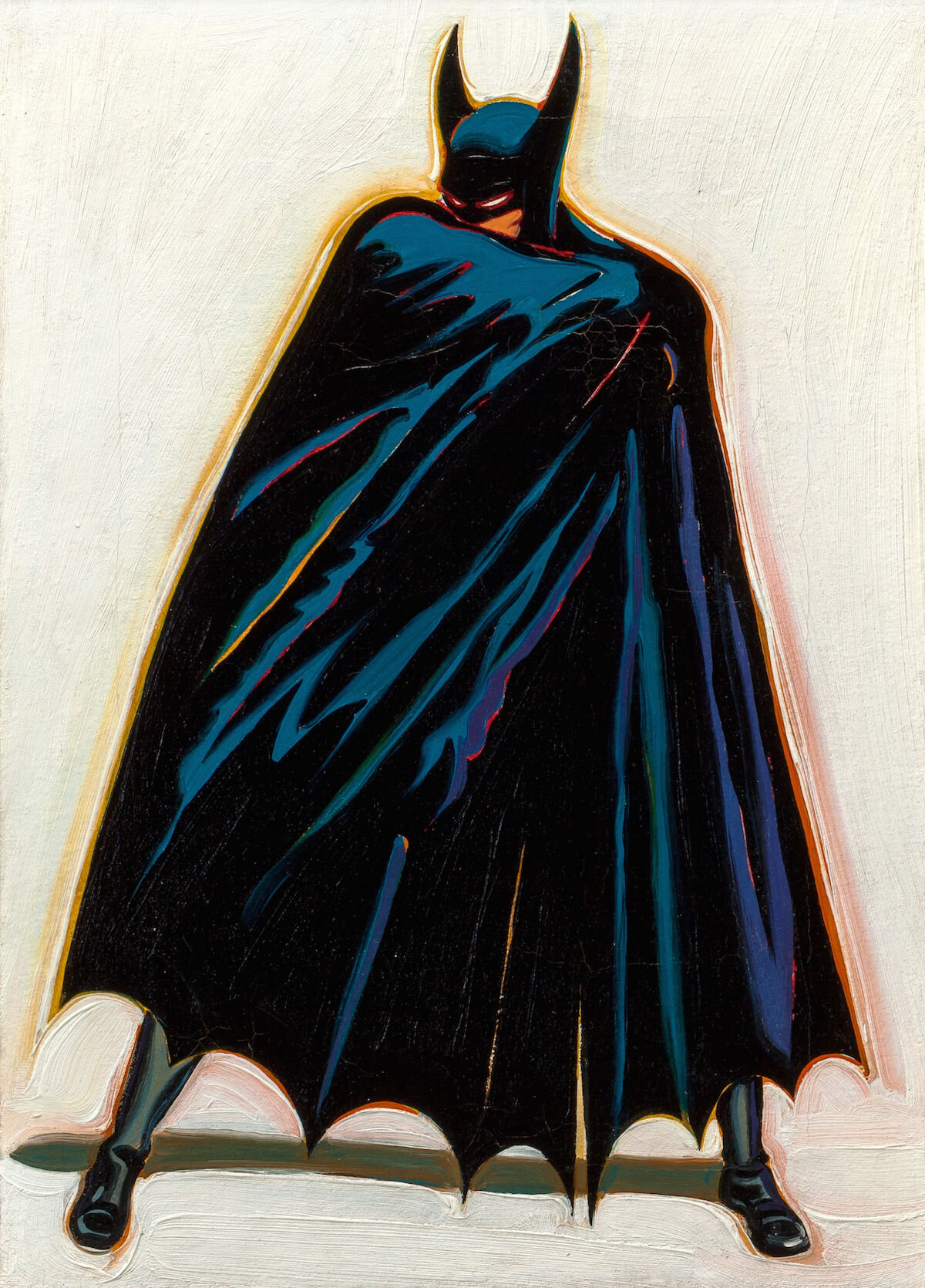 "A Sinister Figure Lurks in the Shadows," 1962.