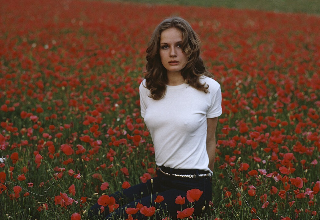 Dominque Sanda in Cannes, 1975