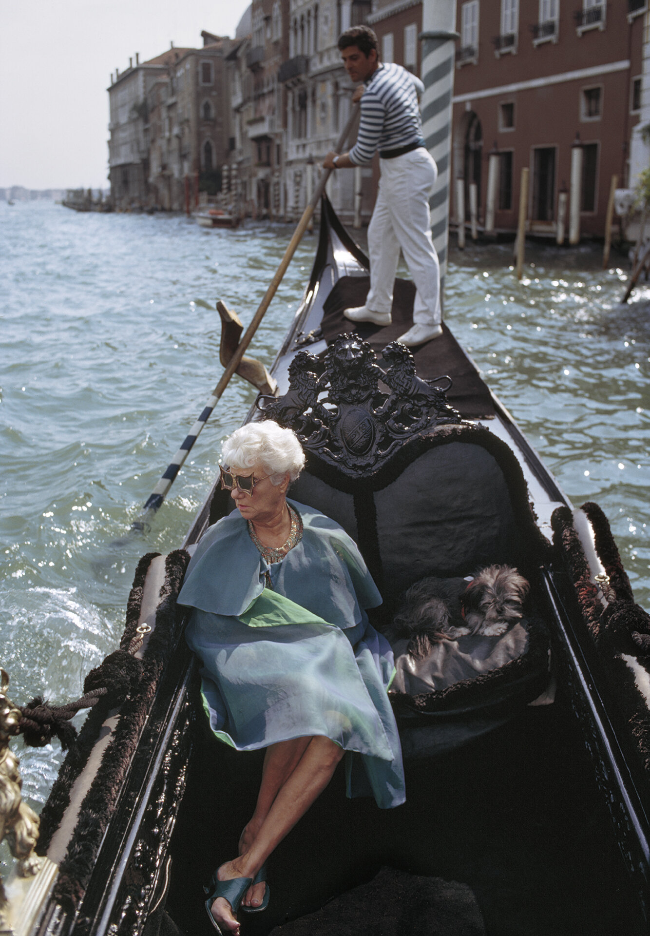 Peggy Guggenheim, Venice, 1966