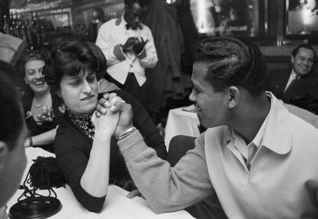 Sugar Ray Robinson and Anna Magnani, Harlem NYC 1953 