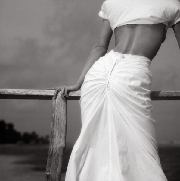 White Skirt, Seychelles, 1984  .jpg