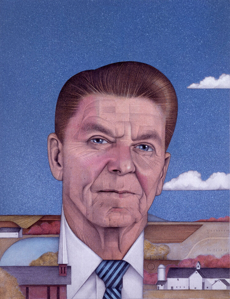 Ronald Regan  For the over of TIME magazine .jpg