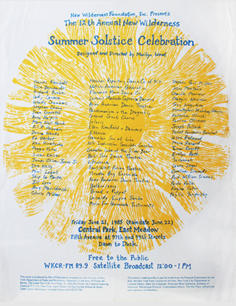 Summer Solstice Event &amp; Broadcast, 1985 
