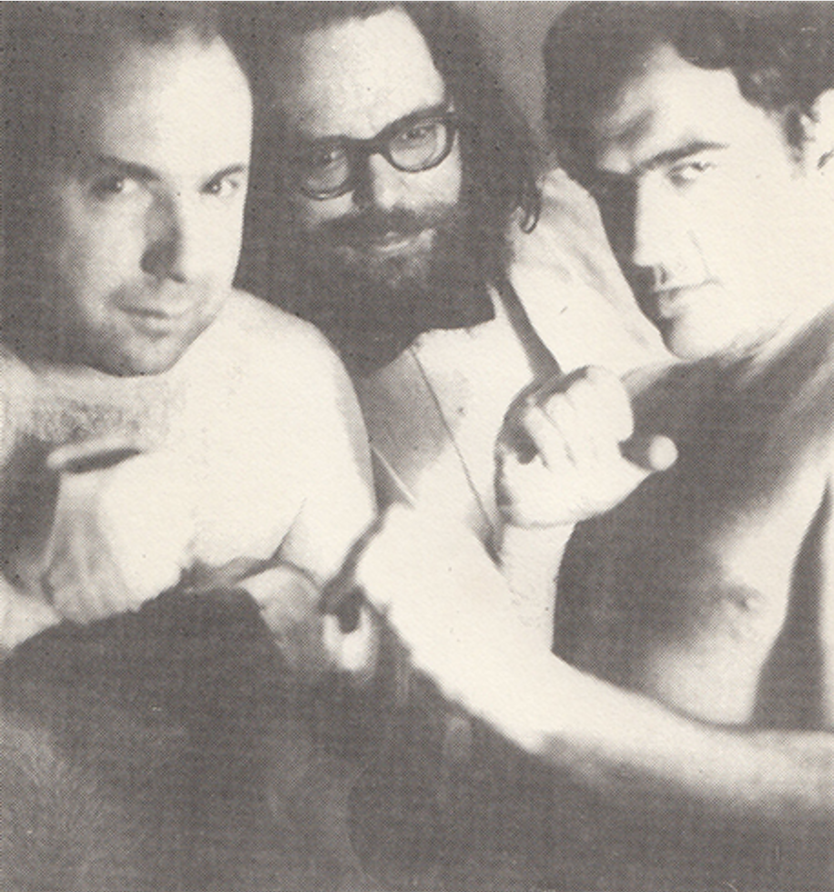 Morrow, Sten Hanson and Carles Santos at the Heavyweight Sound Fight, 1981 