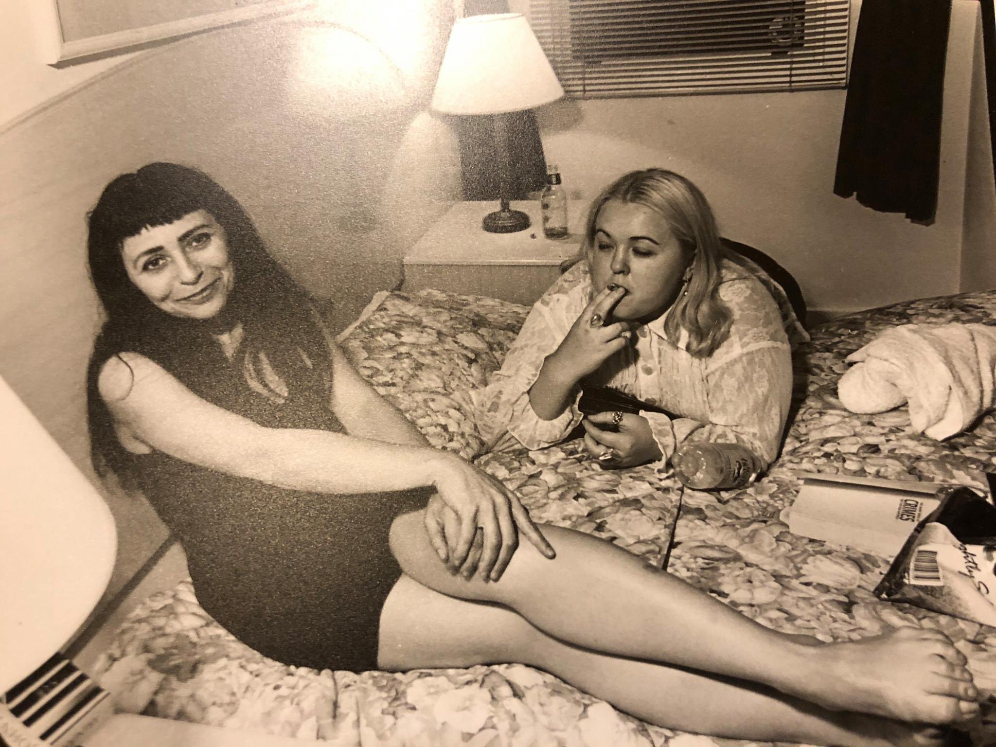 In Australia on tour with 'Bitch!Dyke!Faghag!Whore's!' in 1995. Photo by Peter Milne. 