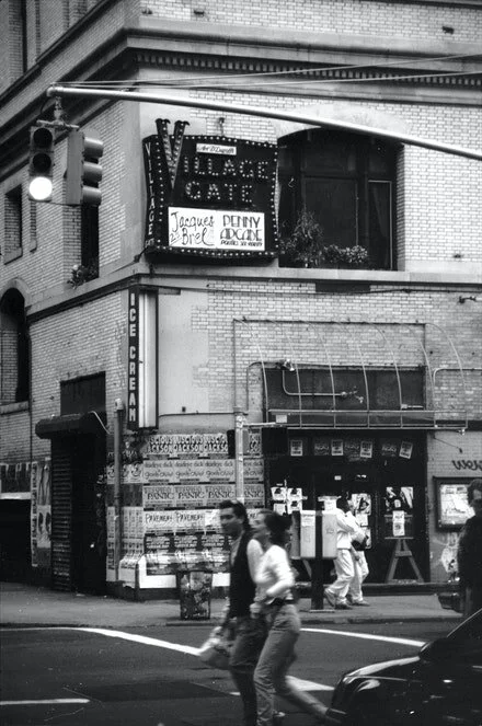 Landmarked Village Gate Sign, New York, 1995. Photo by Steve Zehentner. 