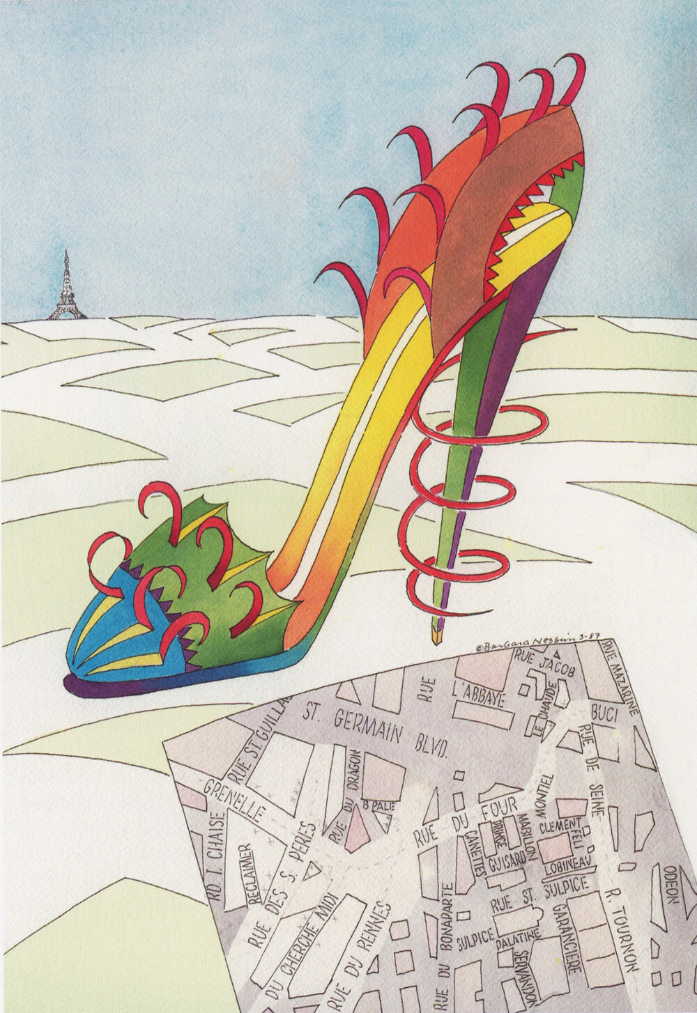 La Grande Shoe Route, 1988
