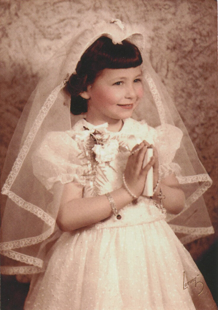 First Communion, 1958.