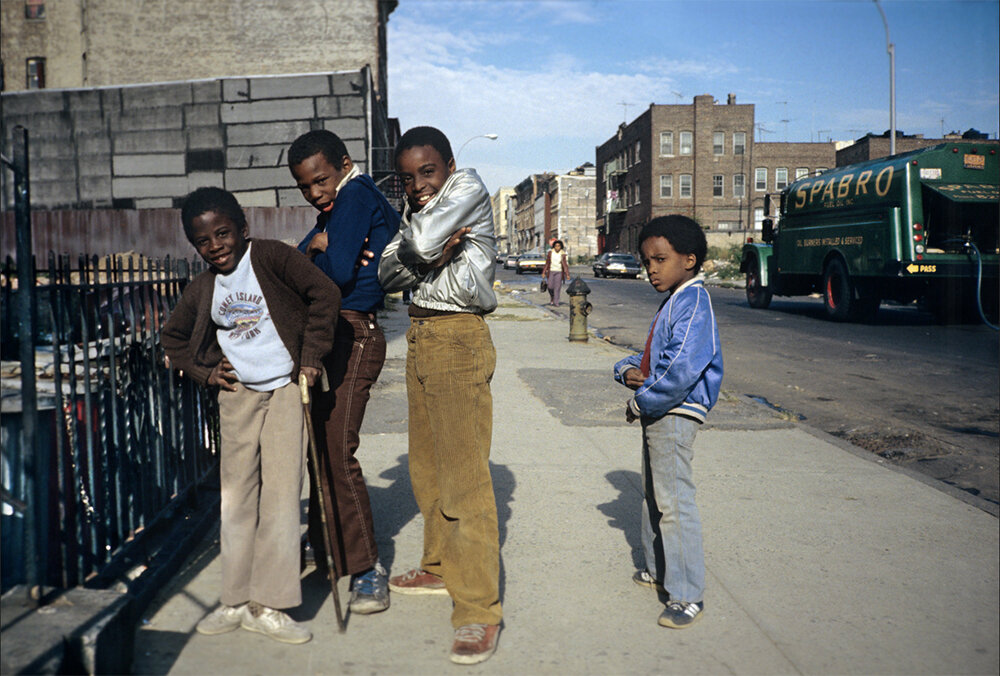 Boyz to Men, Bushwick, Brooklyn, NY, October 1982.