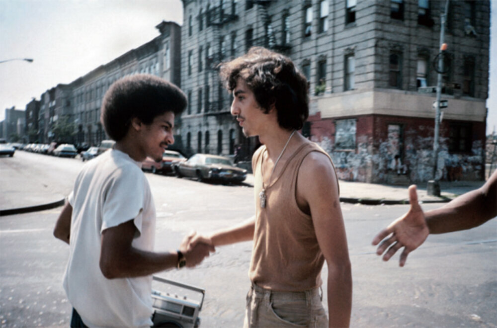 Handshake Bushwick, Brooklyn, NY, September 1984.