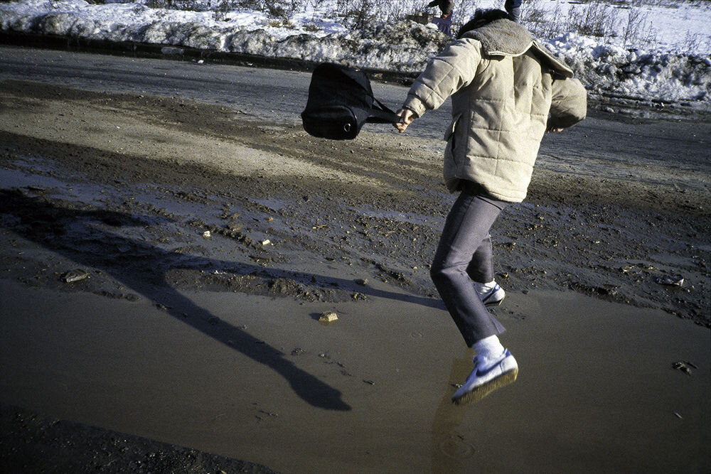 Puddle Jump, Bushwick, Brooklyn, NY, February 1983.