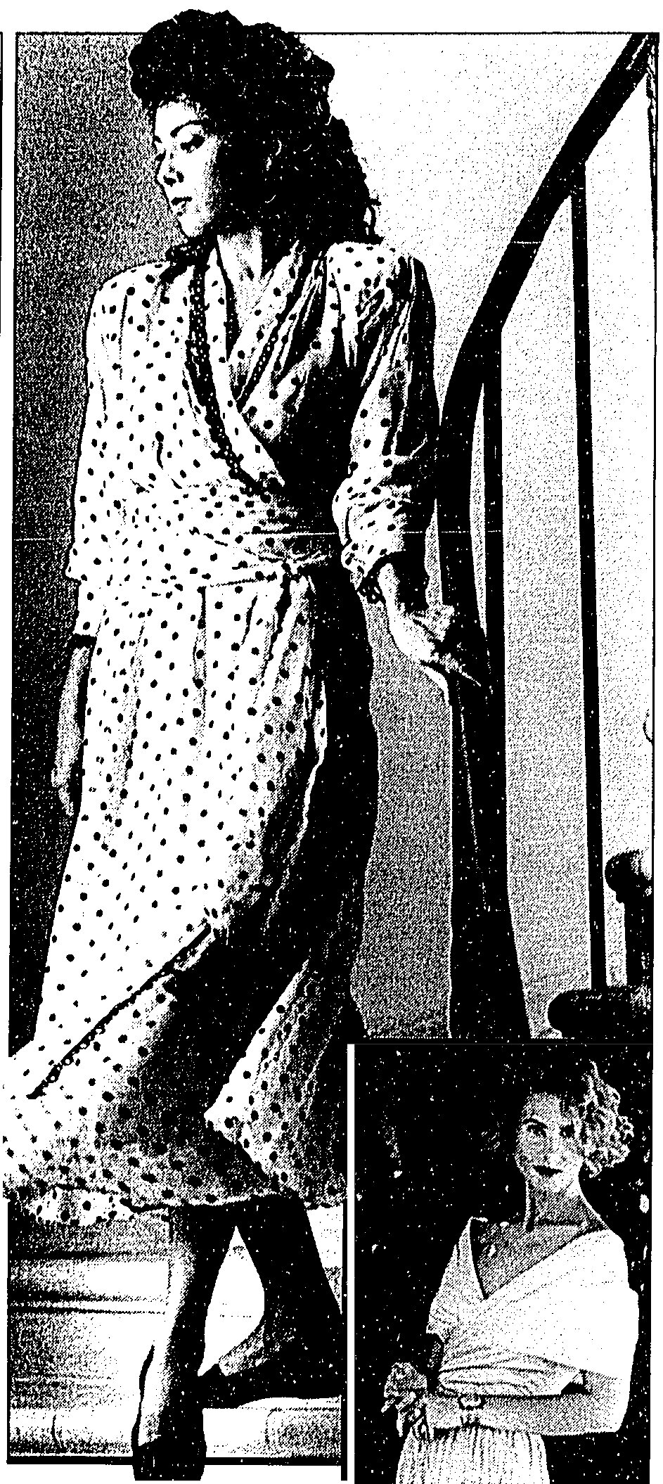 Dress by Tere Tereba. Los Angeles Times, September 29, 1989.