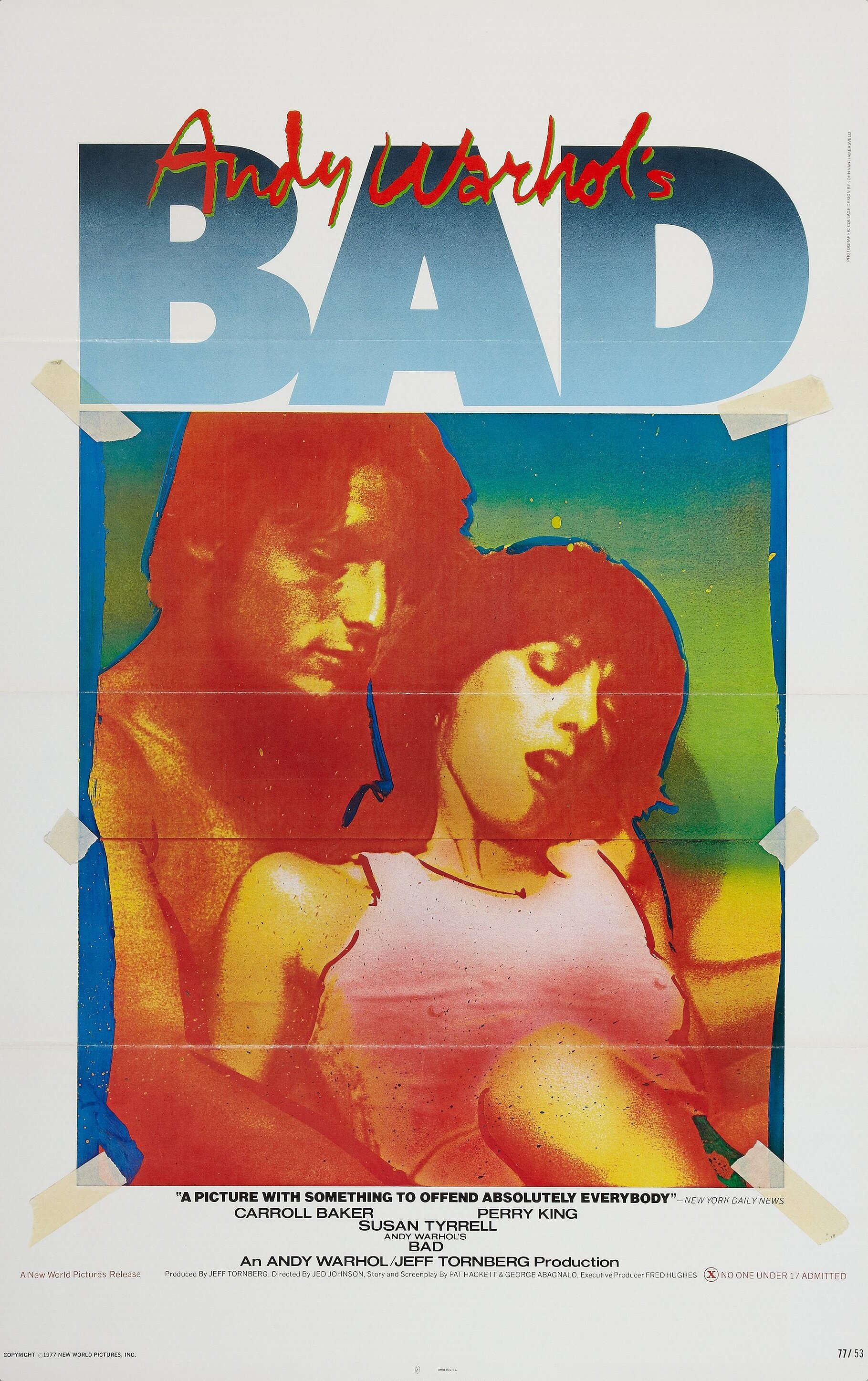 Andy Warhol's Bad DVD