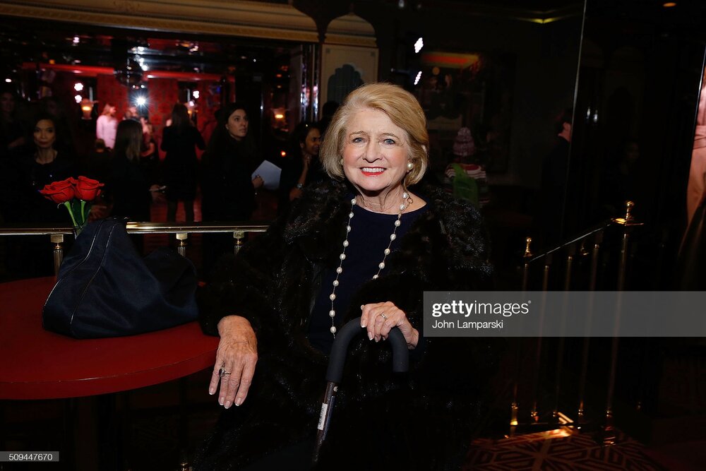 Shirley Lord at the Josie Natori presentation during the Fall 2016 New York Fashion Week at The Doubles Club on February 10, 2016 .