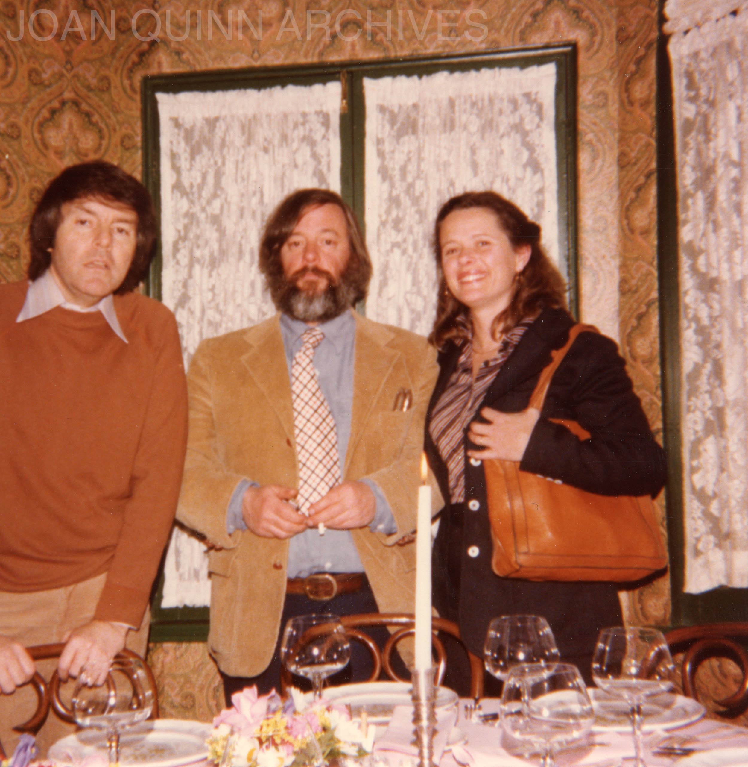 Jack Quinn, Ken and Happy Price, 1977.