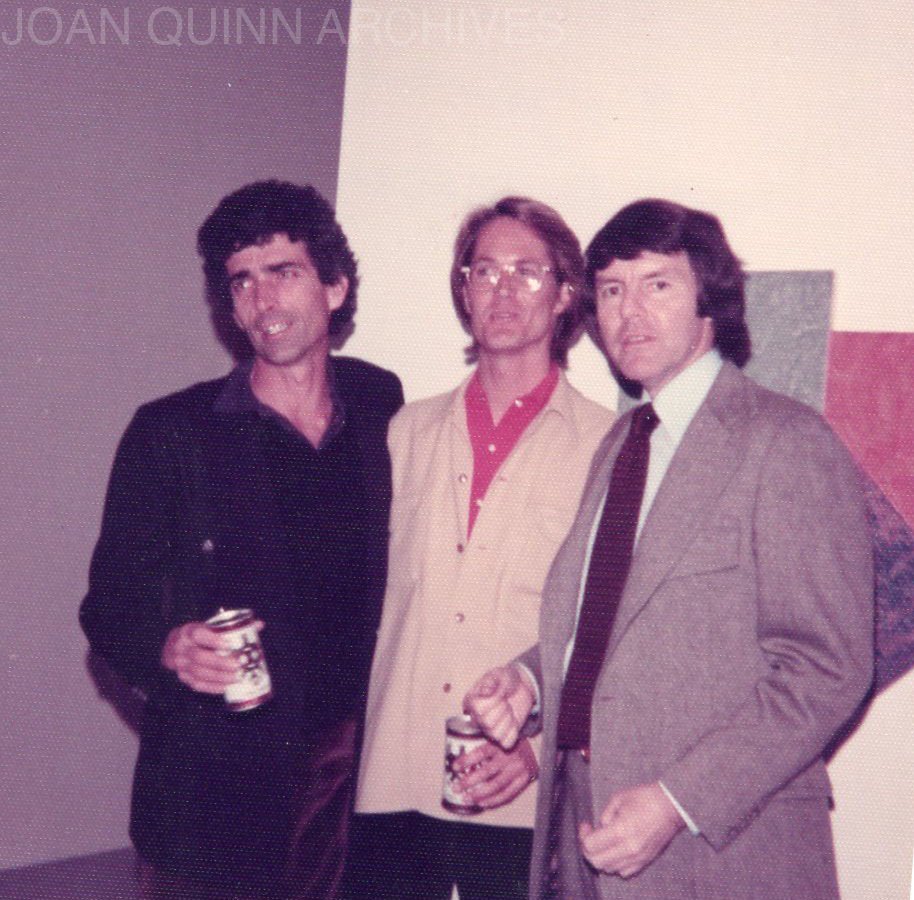 Peter Alexander, Ned Evans and Jack Quinn, 1977.