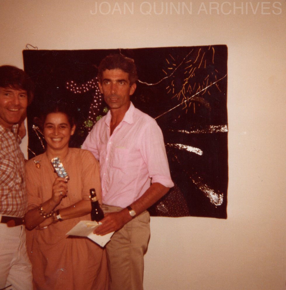 Jack and Joan Quinn with Peter Alexander, 1981.