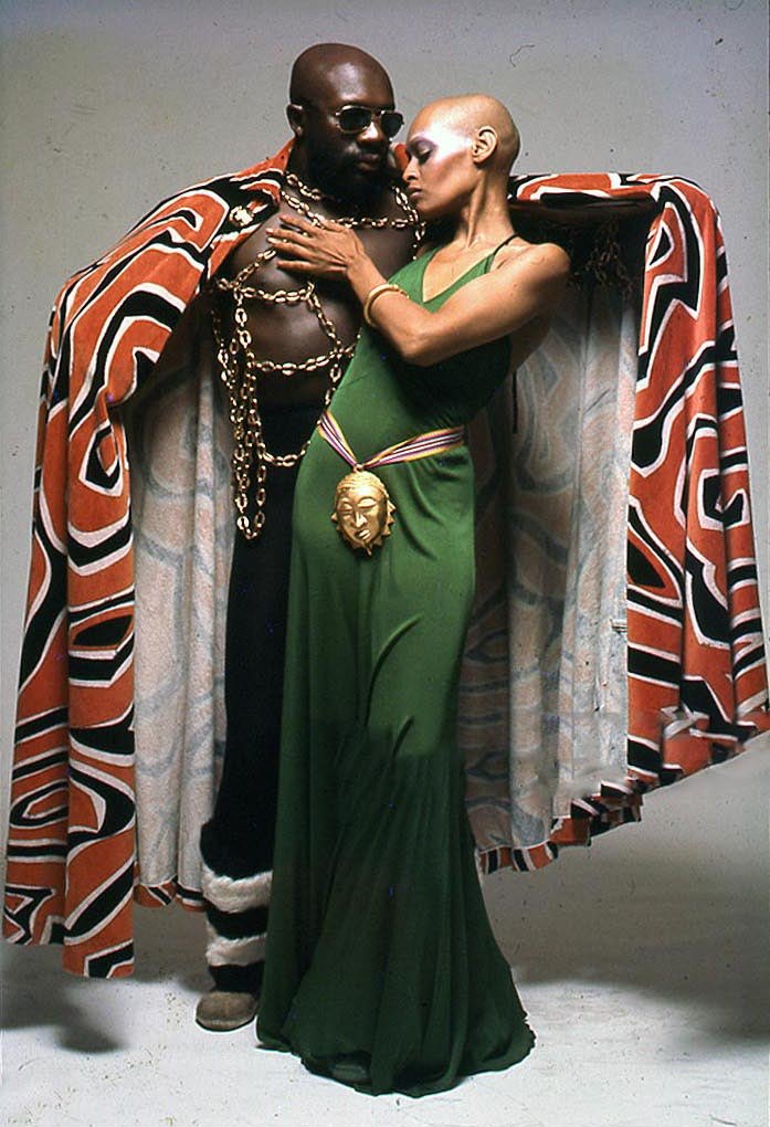 barboza_Isaac Hayes and model Pat Evans,  New York, 1970’s.jpg