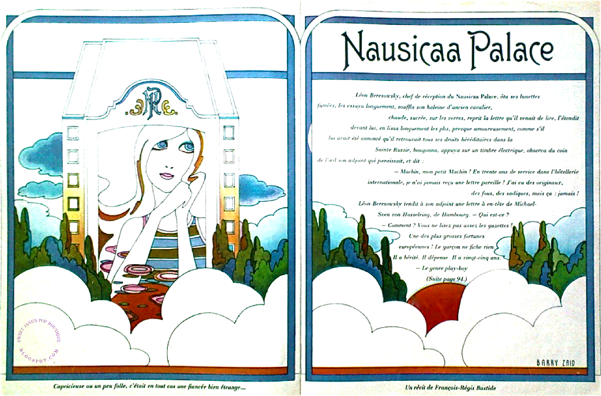 Mademoiselle Age Tendre, August 1967. Illustration by Barry Zaid_1.png