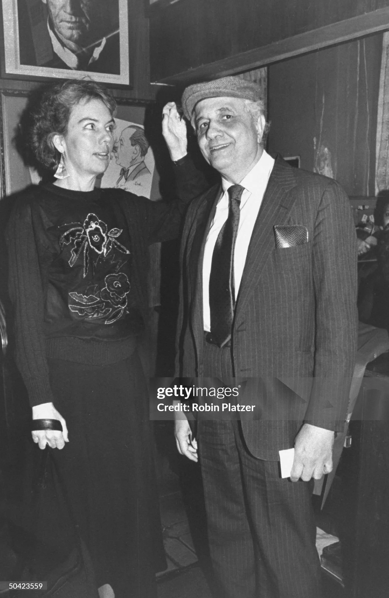Molly Haskell and Andrew Sarris. (Photo by Robin Platzer)_1989.jpg