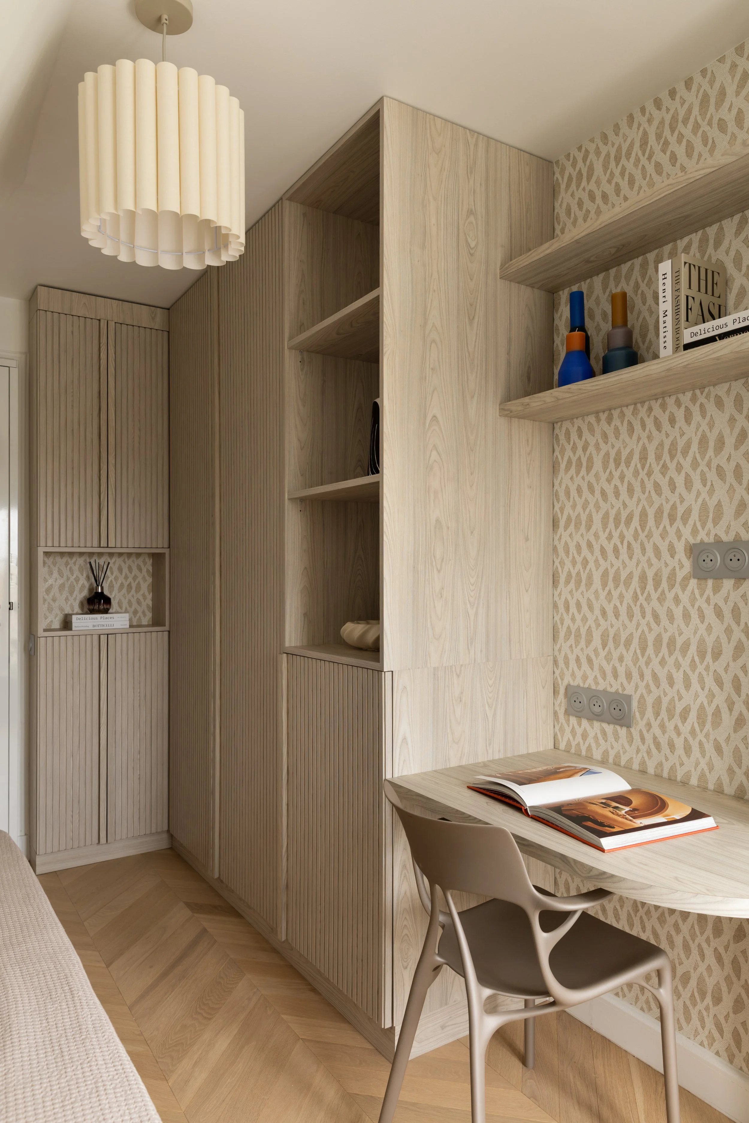 Studio optimisé agencements sur mesure