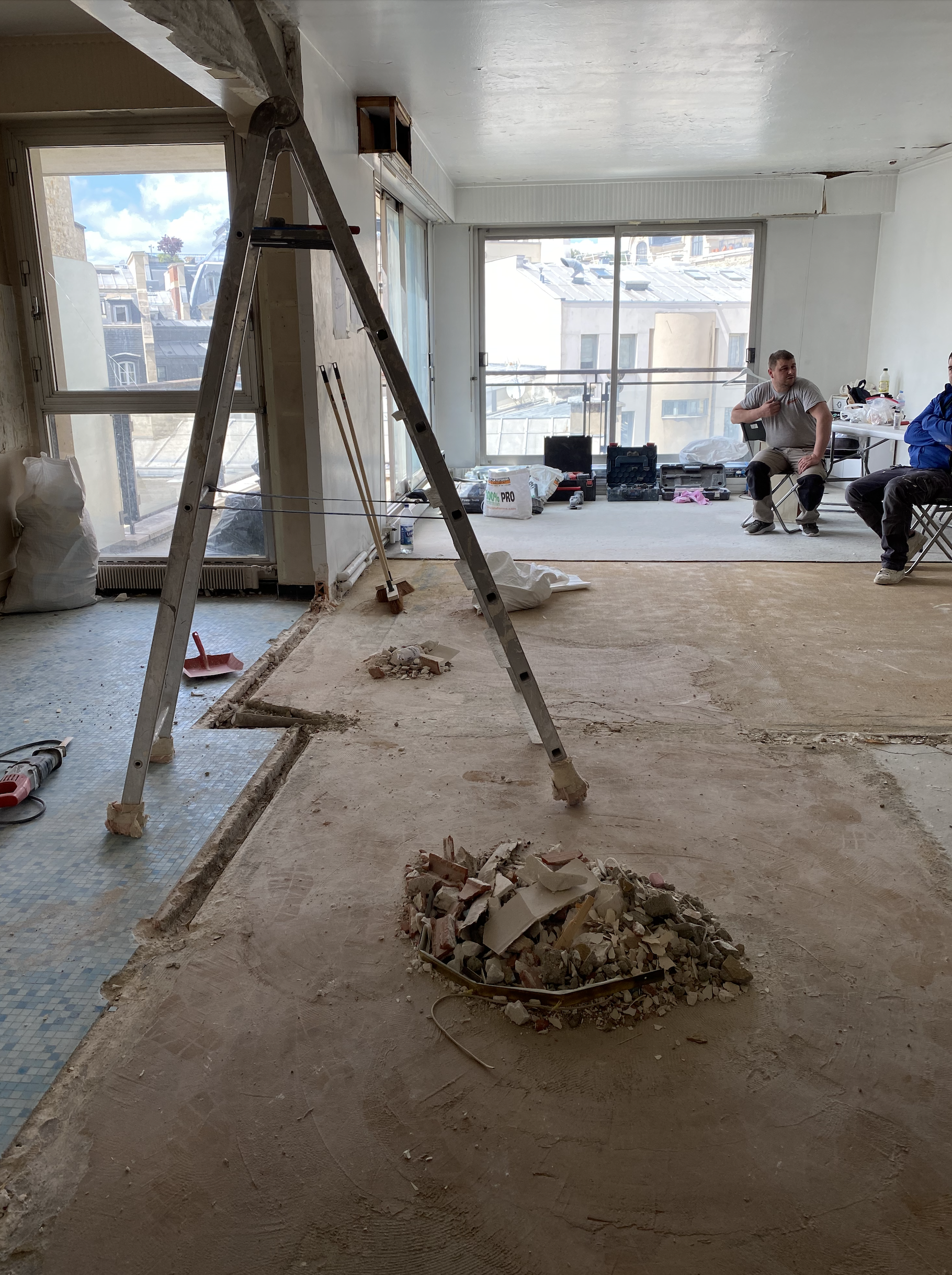 pied a terre paris interieur haut de gamme