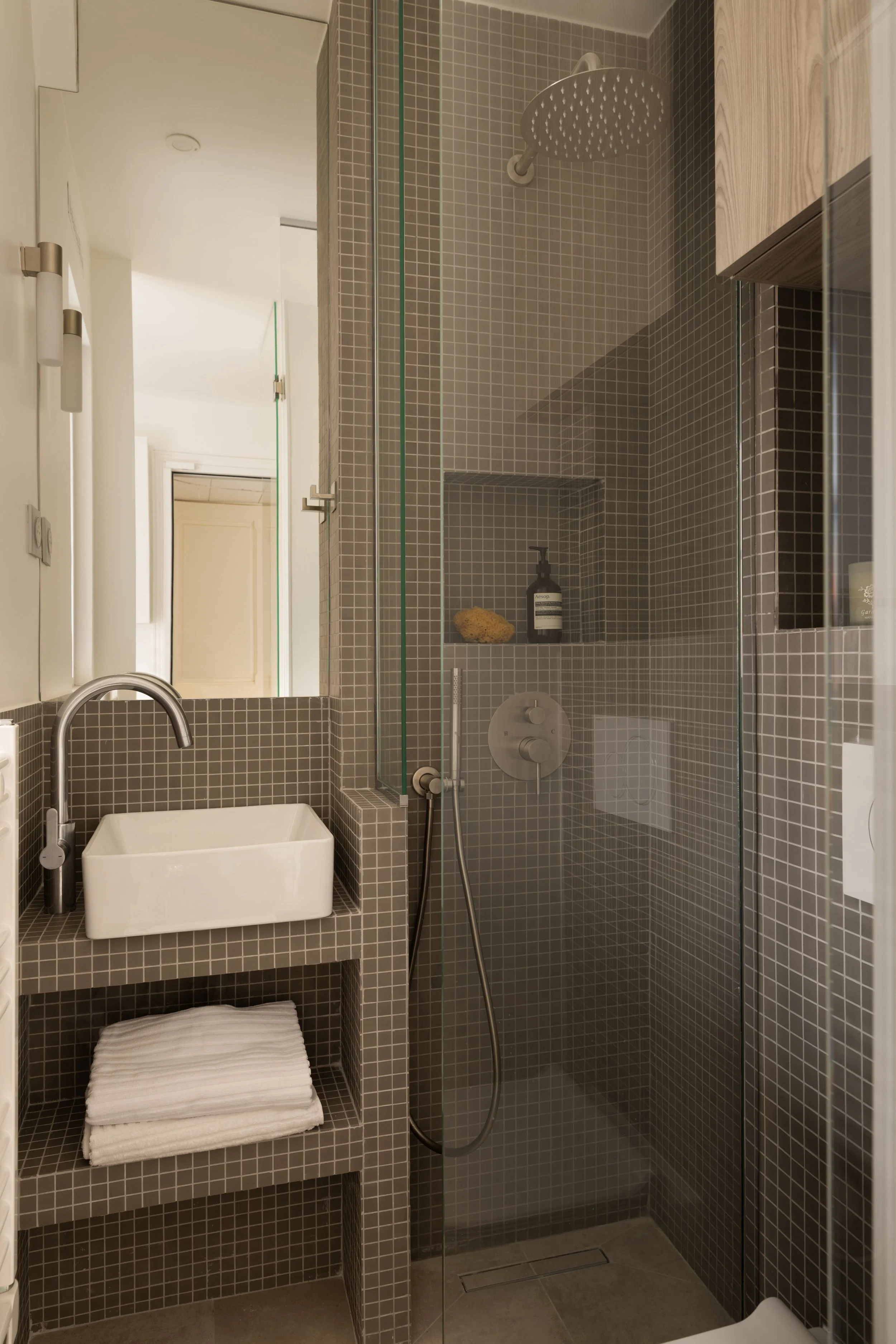 Salle de bain studio Paris