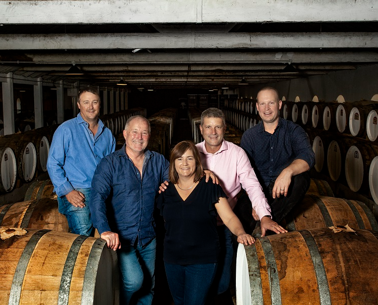Fiona Donald and her winemaking team at Seppeltsfield
